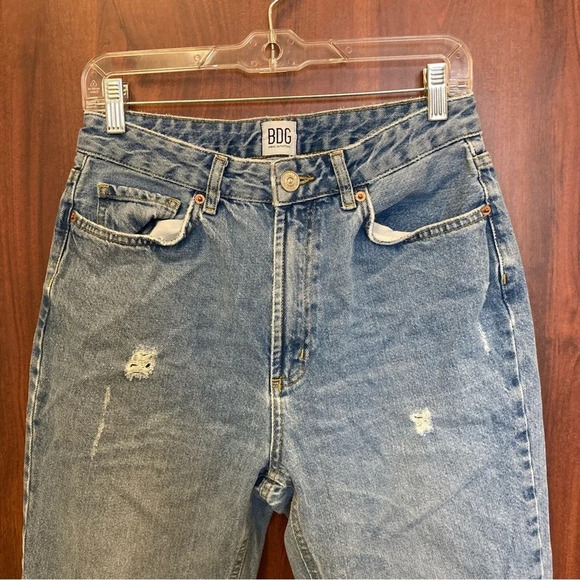 BDG Mom High Rise Jeans Size 28 Urban Outfitters Baggy Retro - Picture 3 of 8